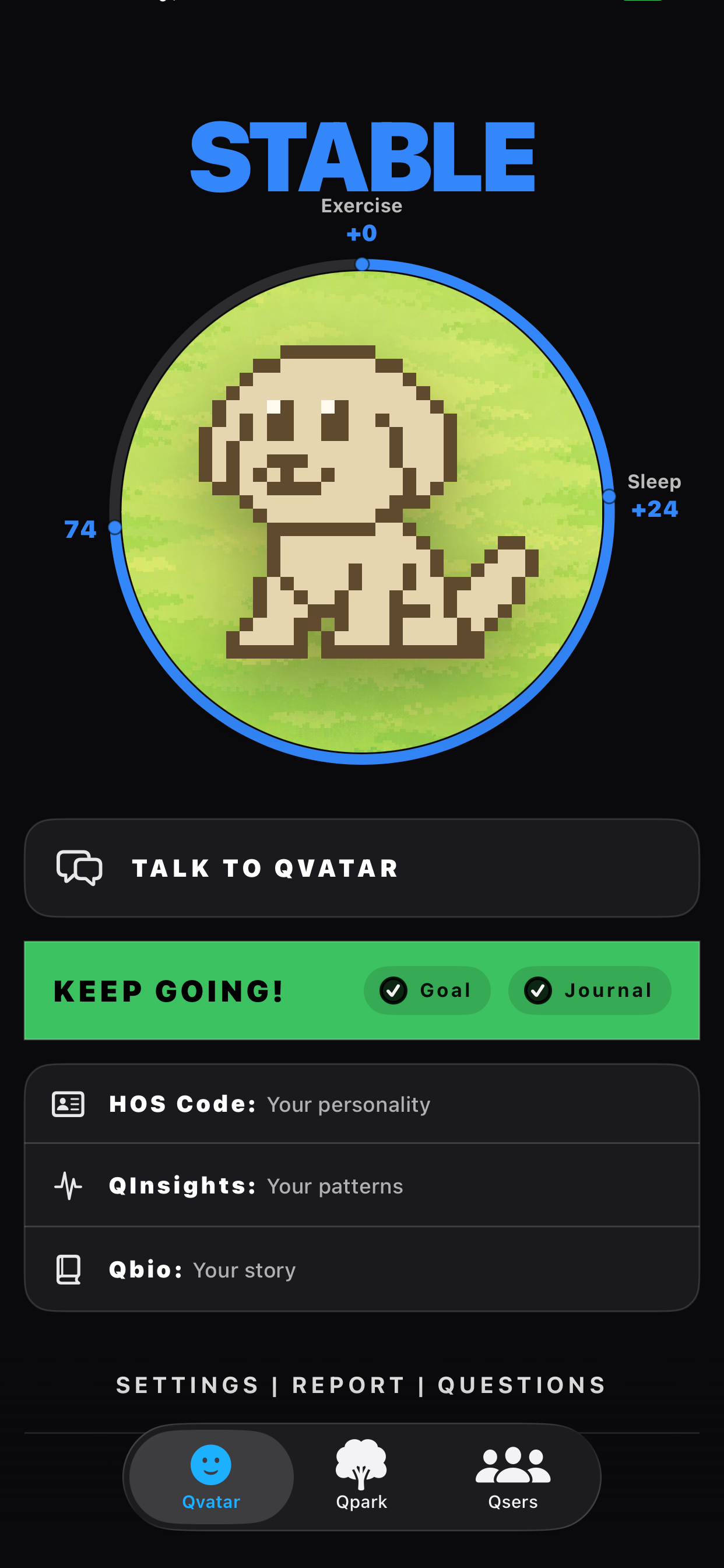 Qvatar app screenshot 1